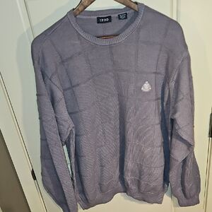 Izod Men's Grey Crewneck Sweater Size XXL